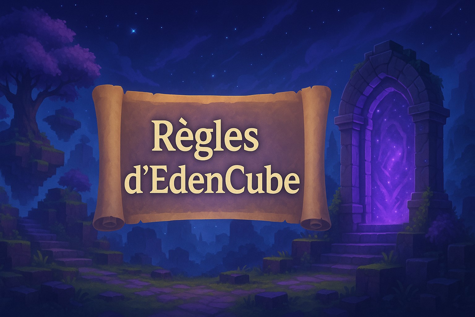 Rappel du règlement du serveur